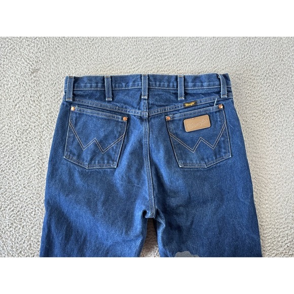 Wrangler Jeans Mens 34x36 (Fits 34x34) 13MWZ Cowboy Boot Cut Rodeo Denim - Picture 8 of 10